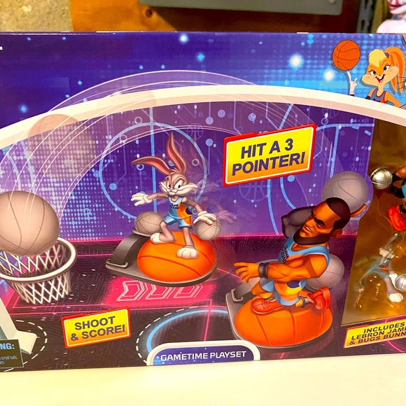 moose Other - Space Jam A New Legacy Shoot n Dunk Game-set!  🏀 NIB, unopened! 🏀 with Lebron!